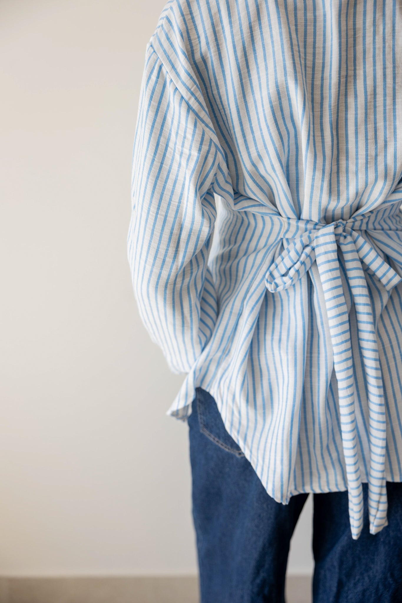 Strippy Shirt In Blue