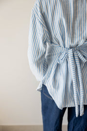 Strippy Shirt In Blue