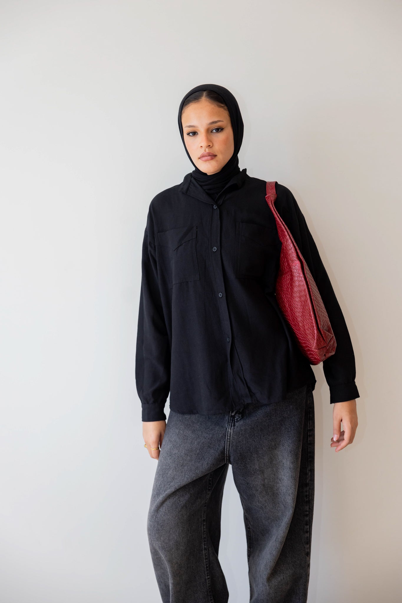 The Linen Shirt In Black