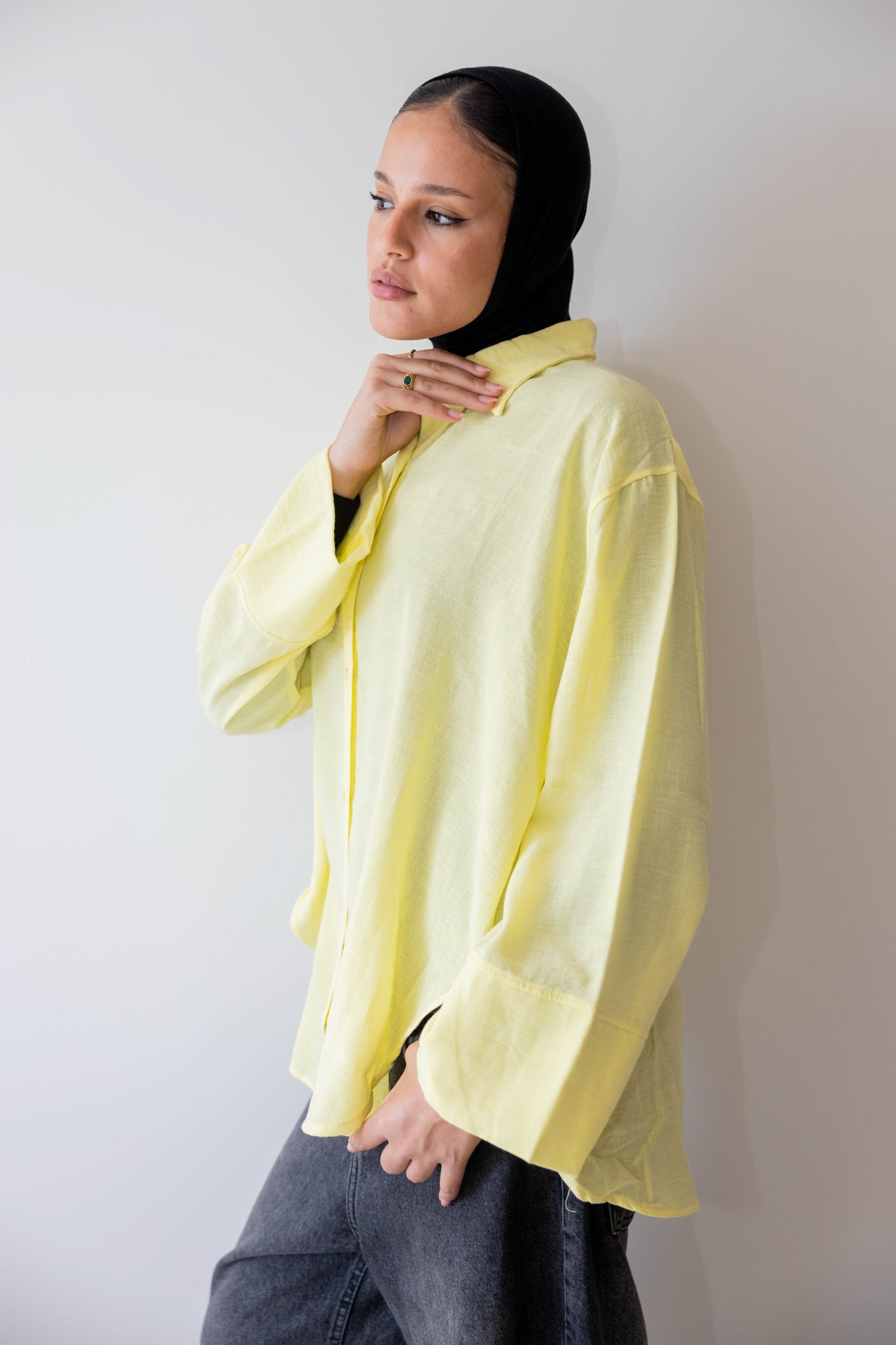 Butter Cup Linen Shirt