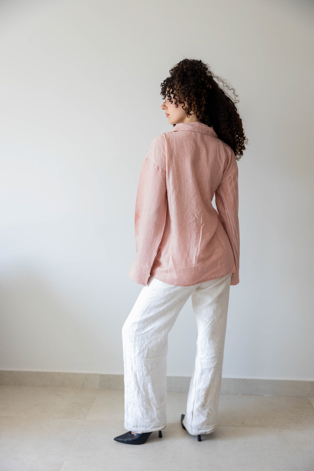 Wrap Shirt In Pink