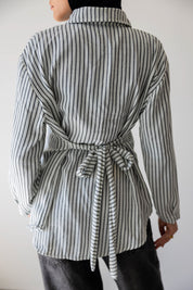 Strippy Shirt In Black