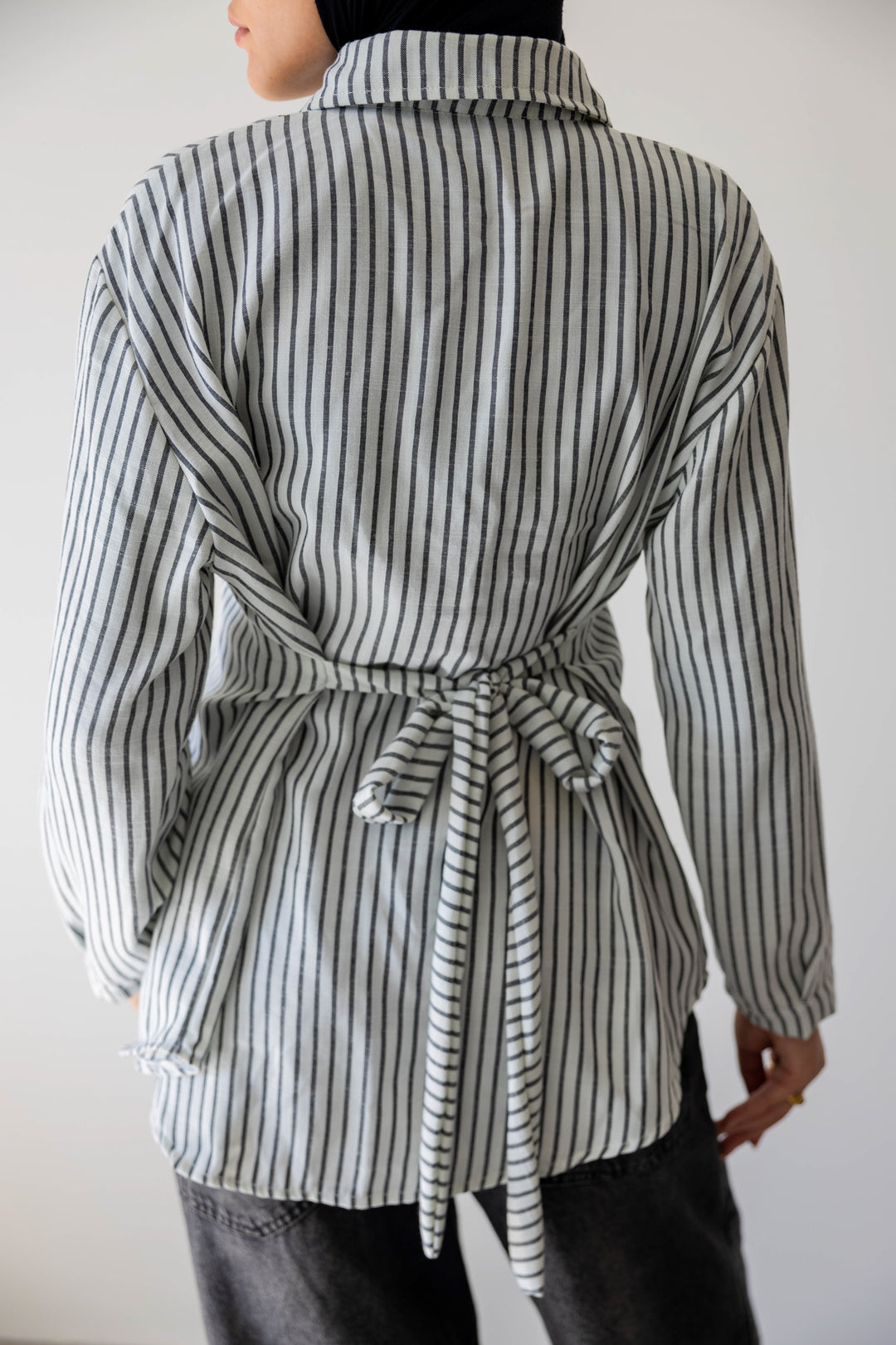 Strippy Shirt In Black