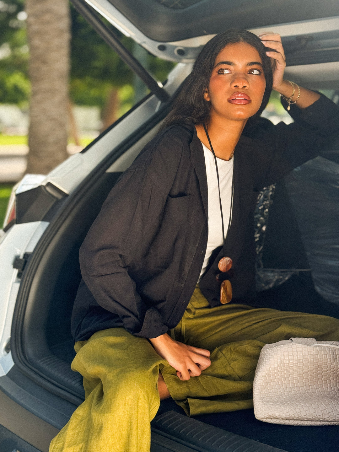 The Linen Shirt In Black