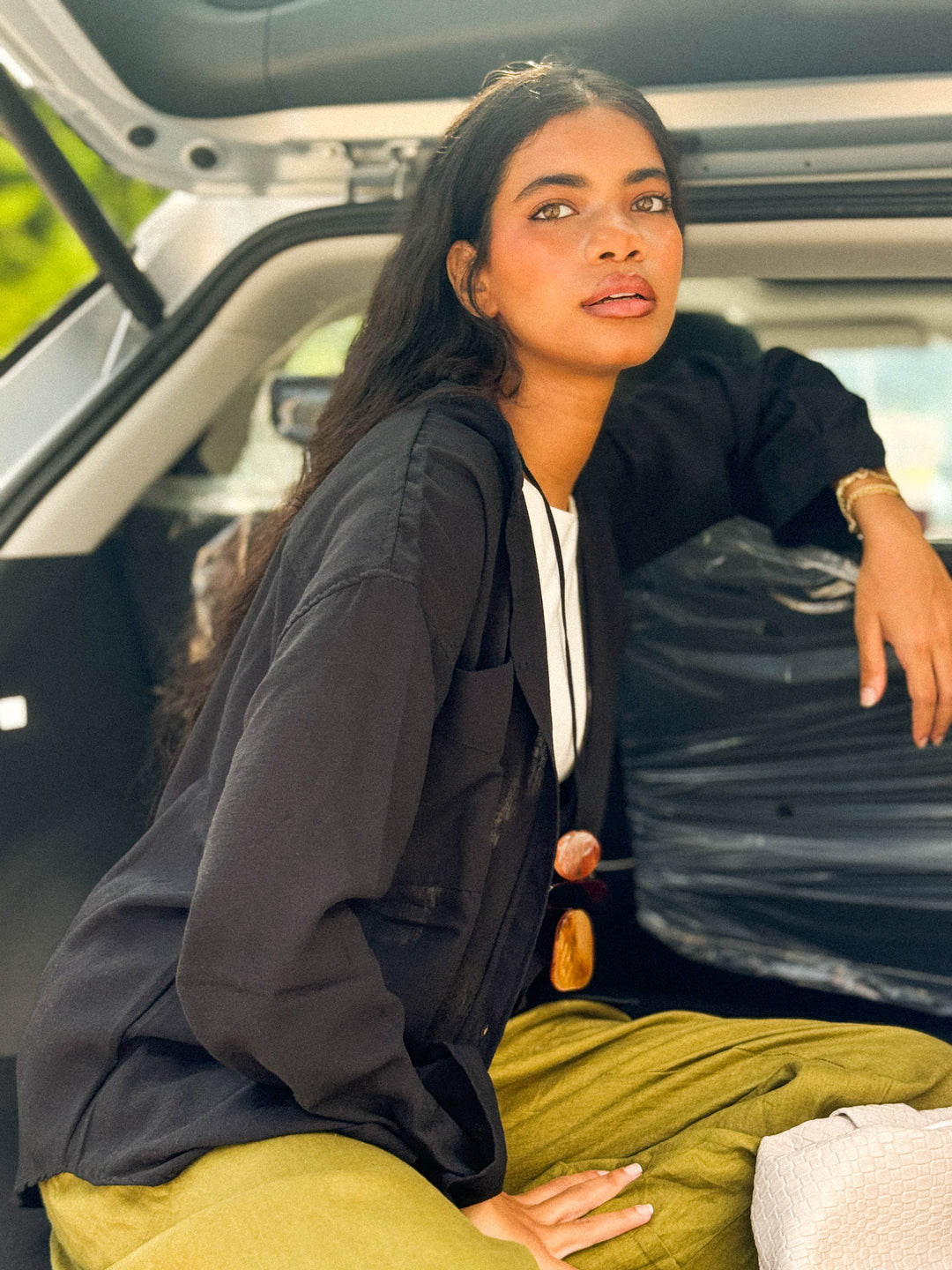 The Linen Shirt In Black