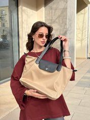 Long Day Bag In Beige