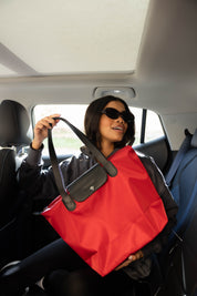 Long Day Bag In Red