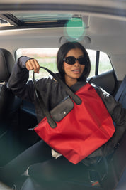 Long Day Bag In Red