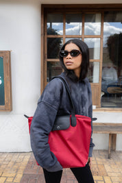 Long Day Bag In Red