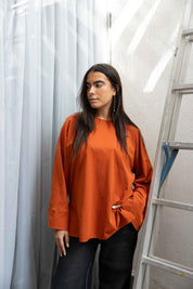 Origin Blouse In Candy Apple