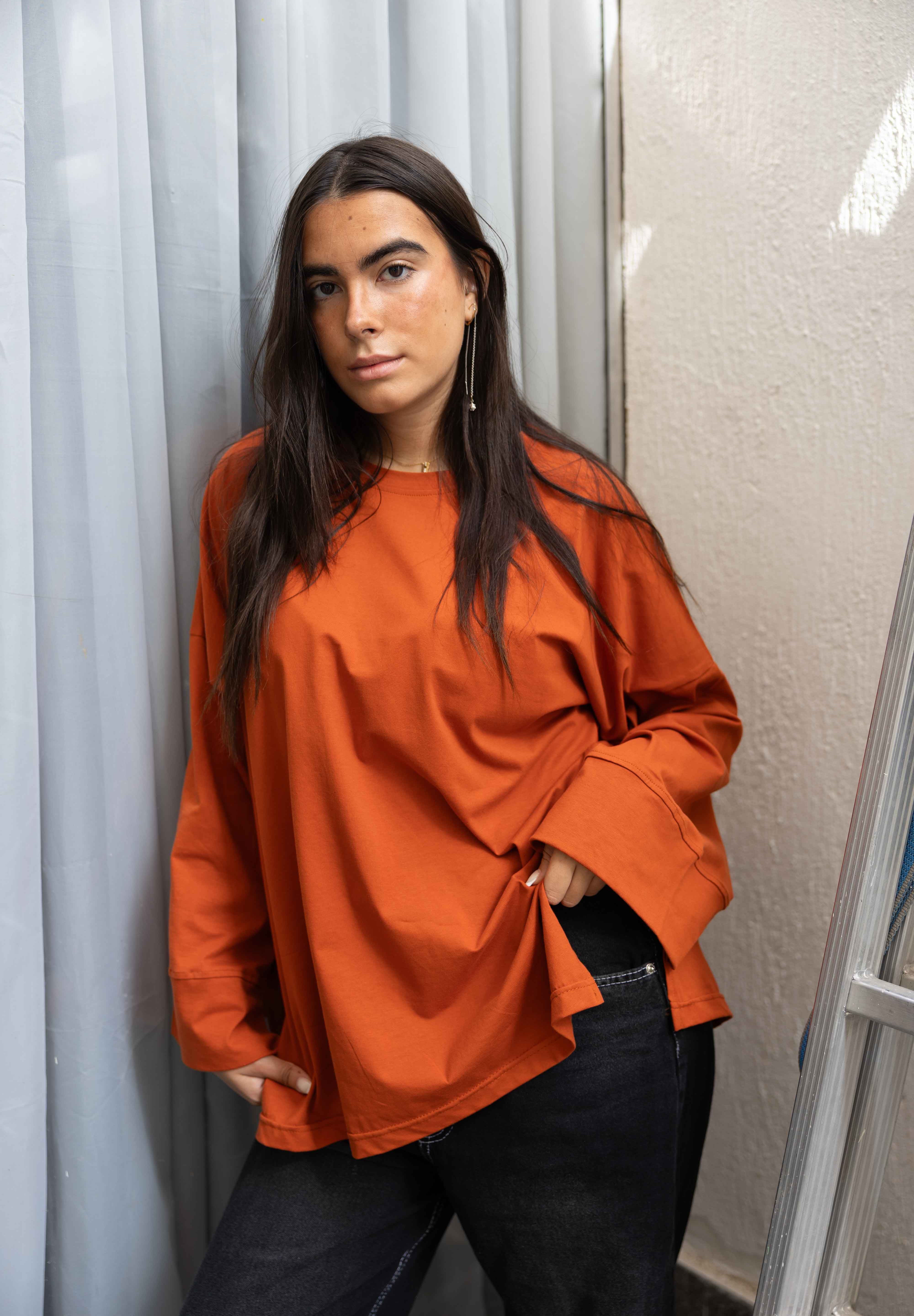 Origin Blouse In Candy Apple