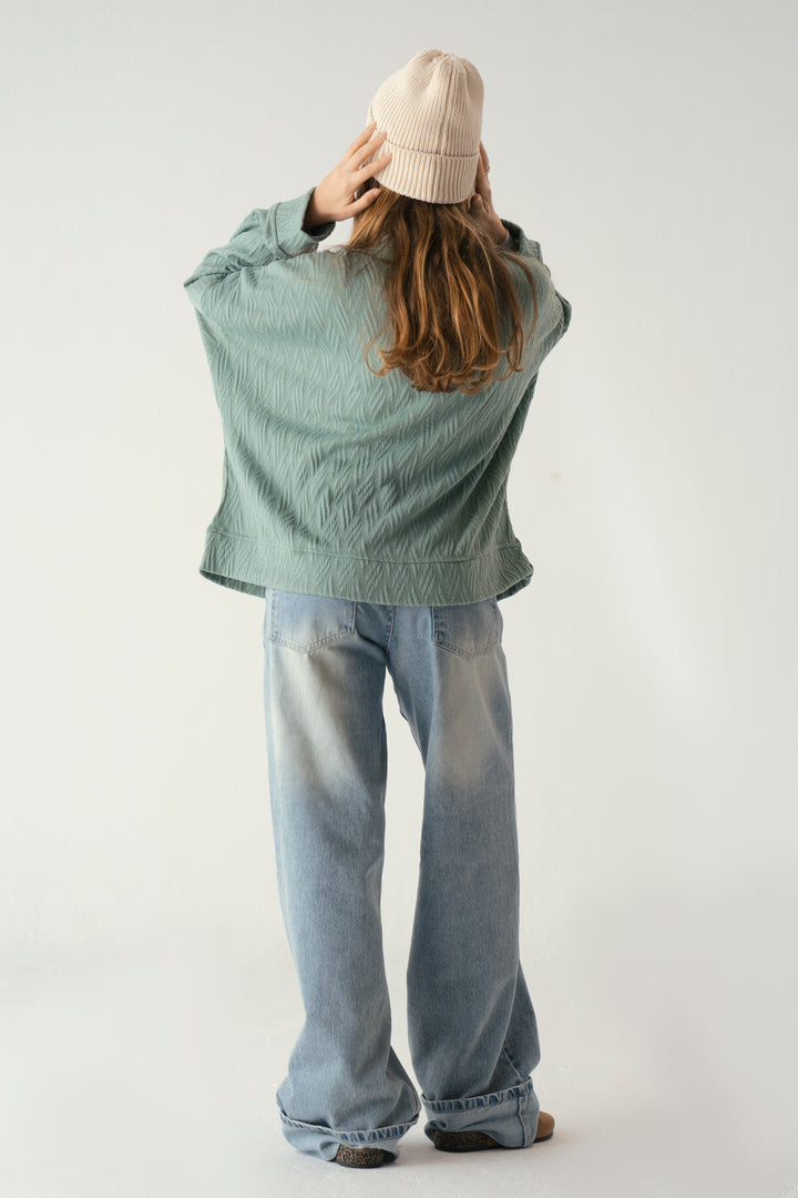 Knit Sweater In Pistachio