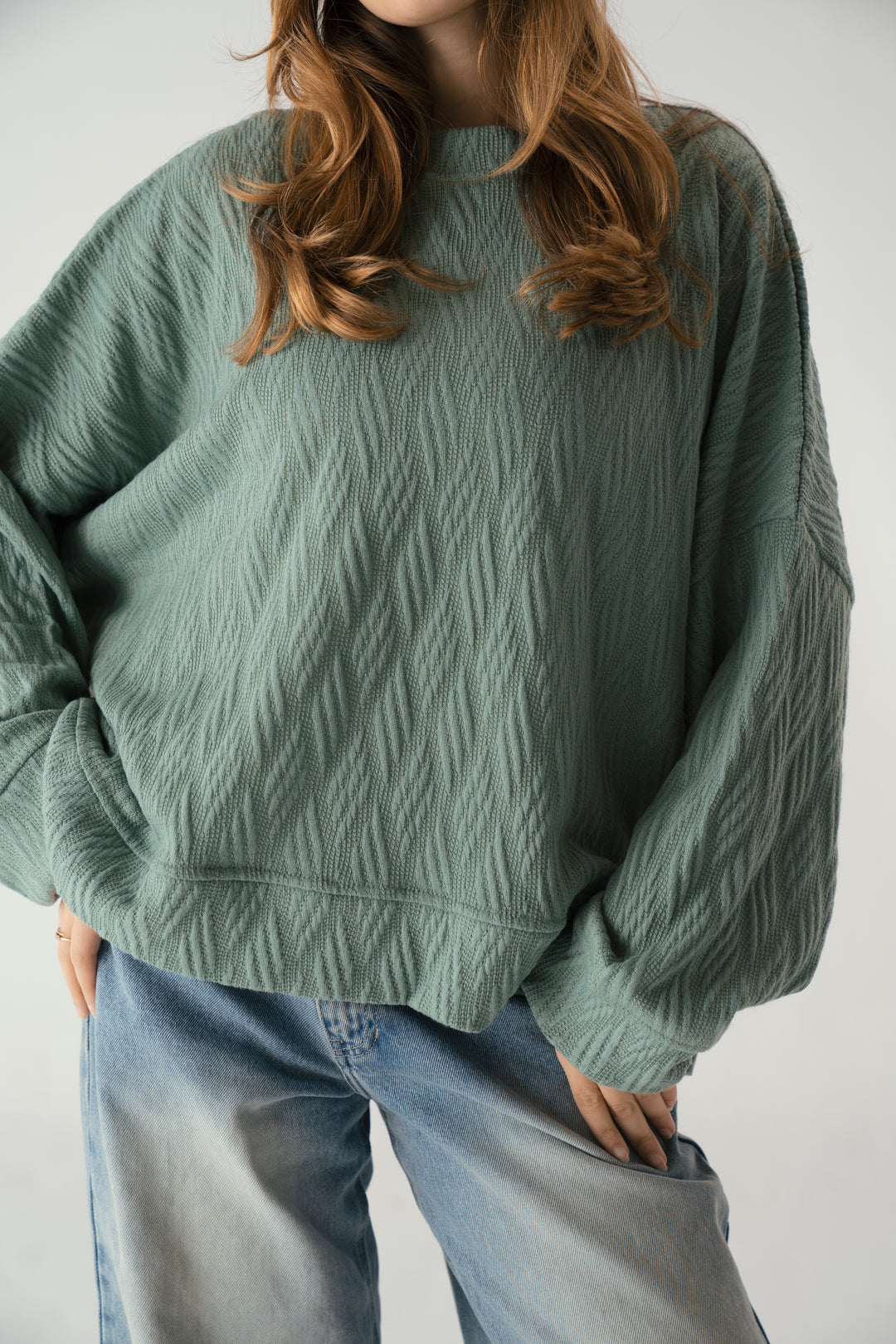 Knit Sweater In Pistachio