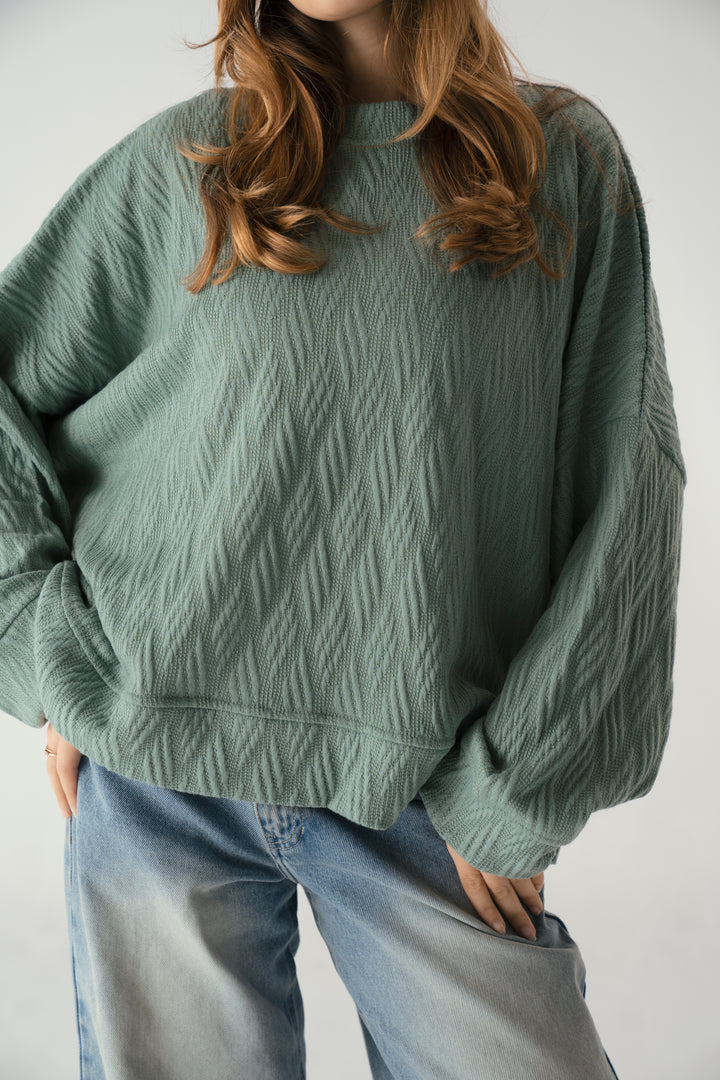 Knit Sweater In Pistachio