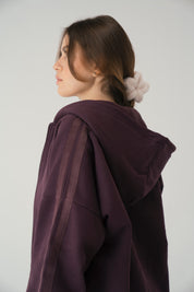 Bowtiful Sweatshirt In WINE