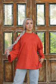 Candy Apple Oversized Blouse